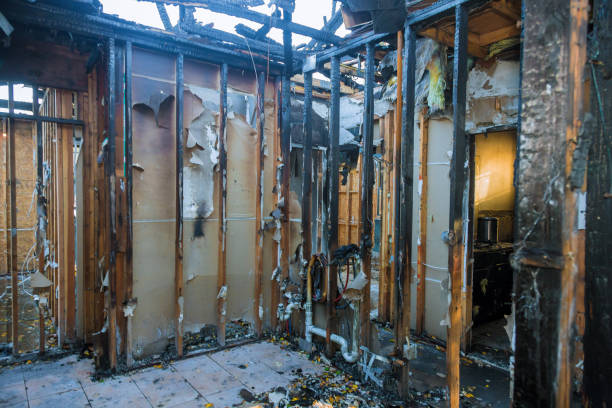 Professional Emergency Fire Cleanup technician working in Fort George G Meade, MD